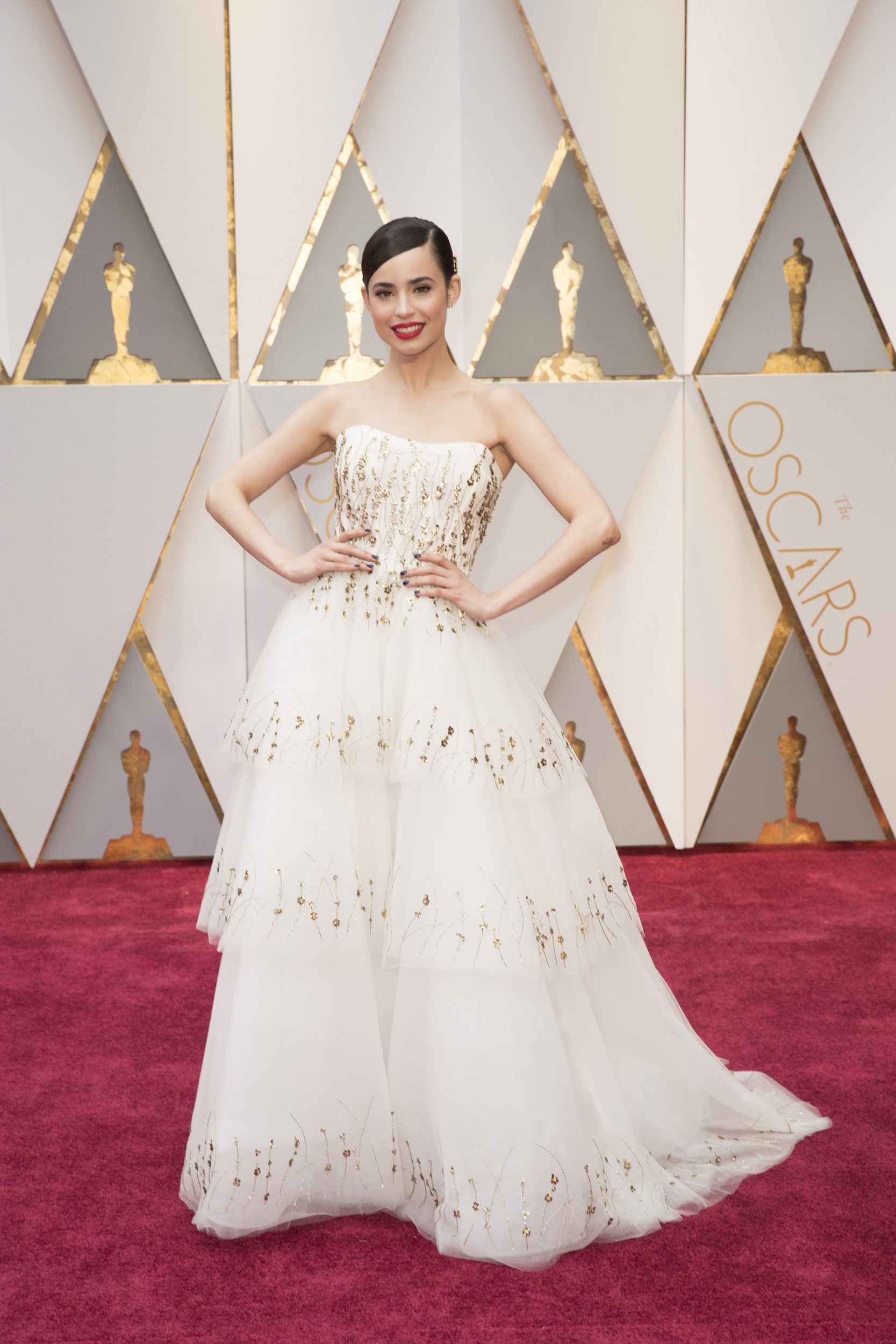 THE OSCARS(r) - The 89th Oscars(r)  broadcasts live on Oscar(r) SUNDAY, FEBRUARY 26, 2017, on the ABC Television Network. (ABC/Tyler Golden) SOFIA CARSON