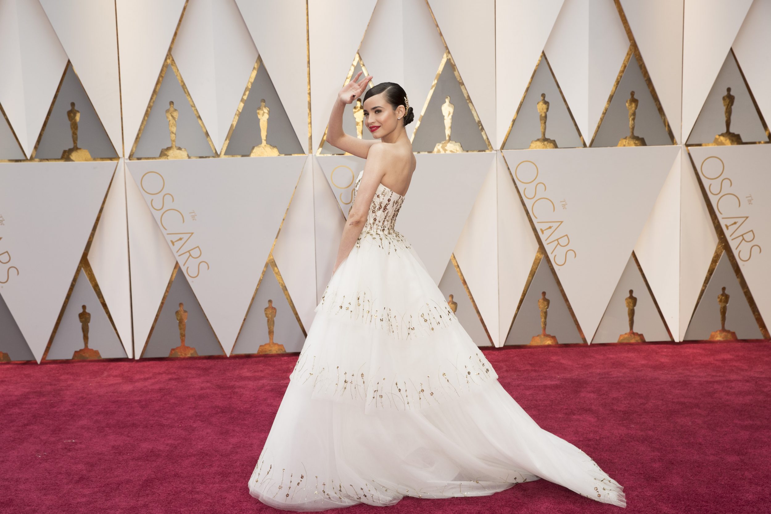 THE OSCARS(r) - The 89th Oscars(r)  broadcasts live on Oscar(r) SUNDAY, FEBRUARY 26, 2017, on the ABC Television Network. (ABC/Tyler Golden) SOFIA CARSON