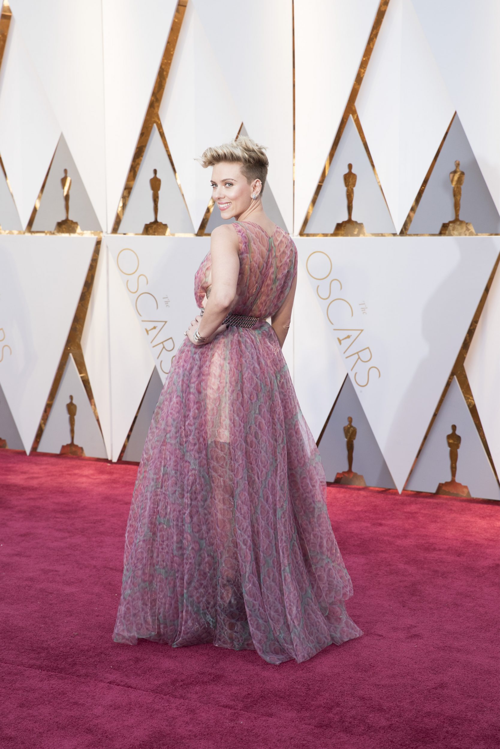 THE OSCARS(r) - The 89th Oscars(r)  broadcasts live on Oscar(r) SUNDAY, FEBRUARY 26, 2017, on the ABC Television Network. (ABC/Tyler Golden) SCARLETT JOHANSSON