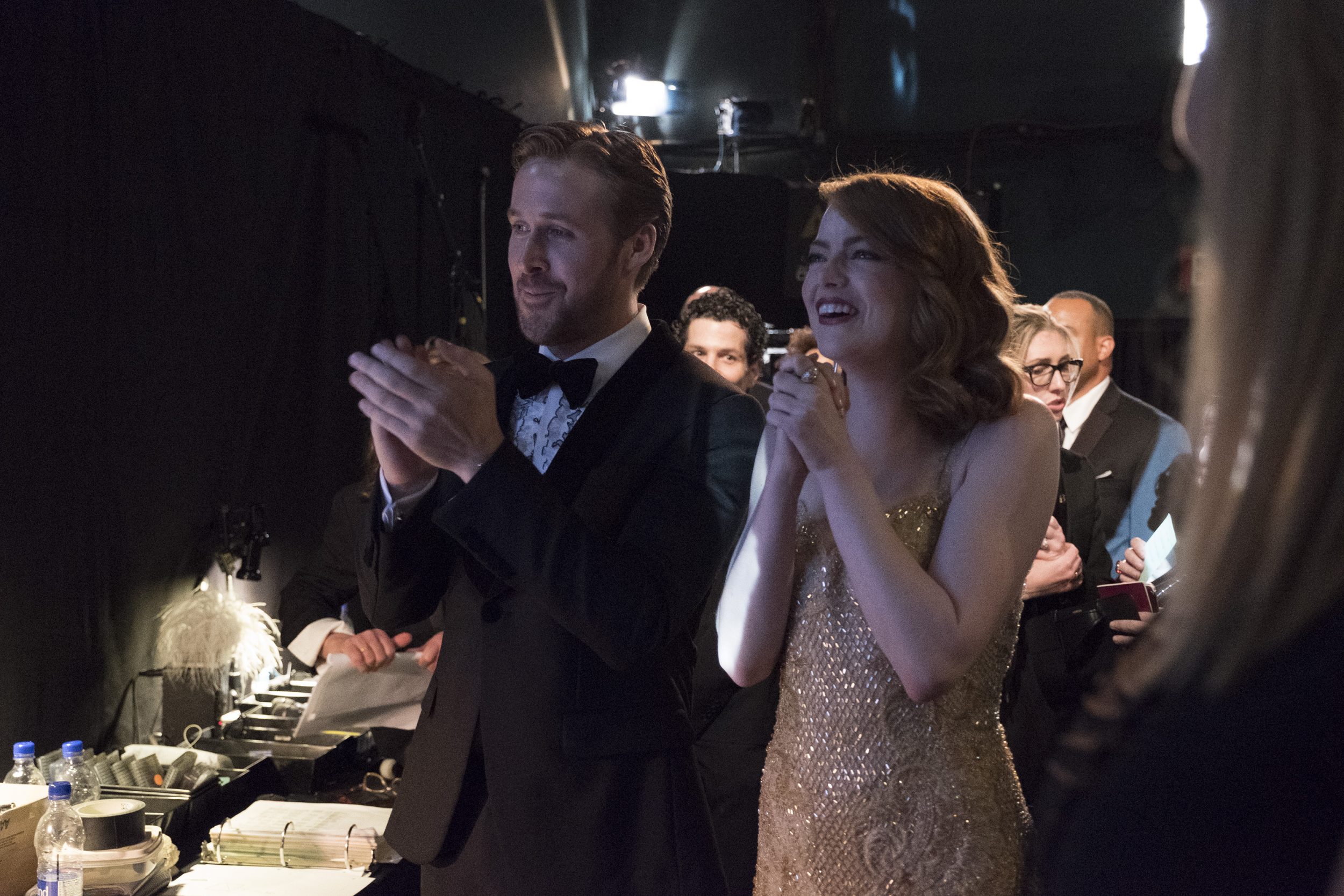 THE OSCARS(r) - The 89th Oscars(r)  broadcasts live on Oscar(r) SUNDAY, FEBRUARY 26, 2017, on the ABC Television Network. (ABC/Adam Rose) RYAN GOSLING, EMMA STONE