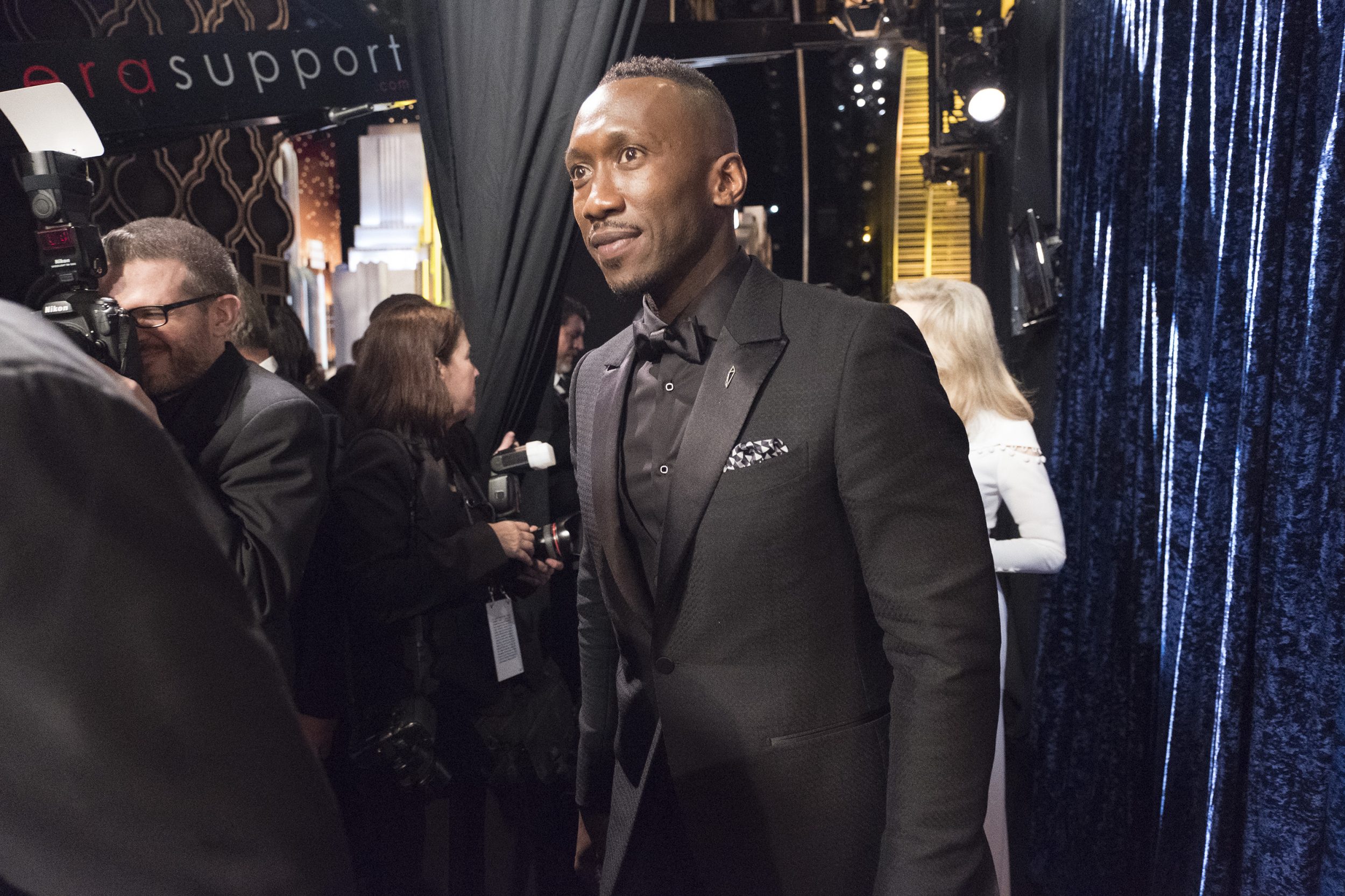 THE OSCARS(r) - The 89th Oscars(r)  broadcasts live on Oscar(r) SUNDAY, FEBRUARY 26, 2017, on the ABC Television Network. (ABC/Adam Rose) MAHERSHALA ALI