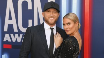 Barbie Blank is Cole Swindells ACM Awards date