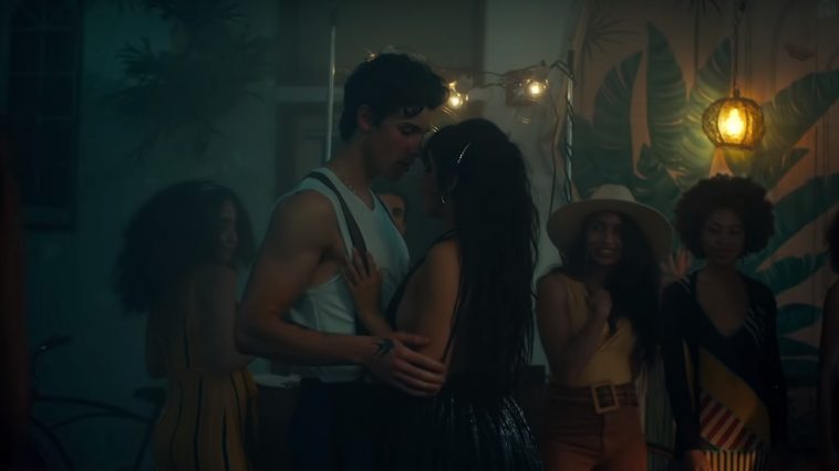 Shawn Mendes and Camila Cabello in Senorita